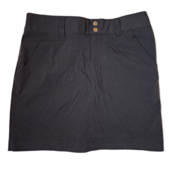 Columbia Saturday Trail Skort | Women’s Size 8 | Black | Stretch & UPF - Picture 1 of 7